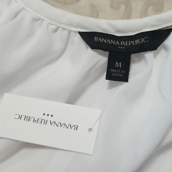 Banana Republic Frill-Sleeve Gauze Tiered Mid-Calf Dress - Picture 7 of 14